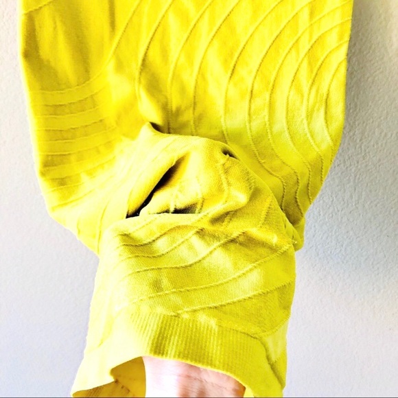 2xHP💘BEBE⚡️Yellow Lime One Shoulder Dress_S - Picture 5 of 8